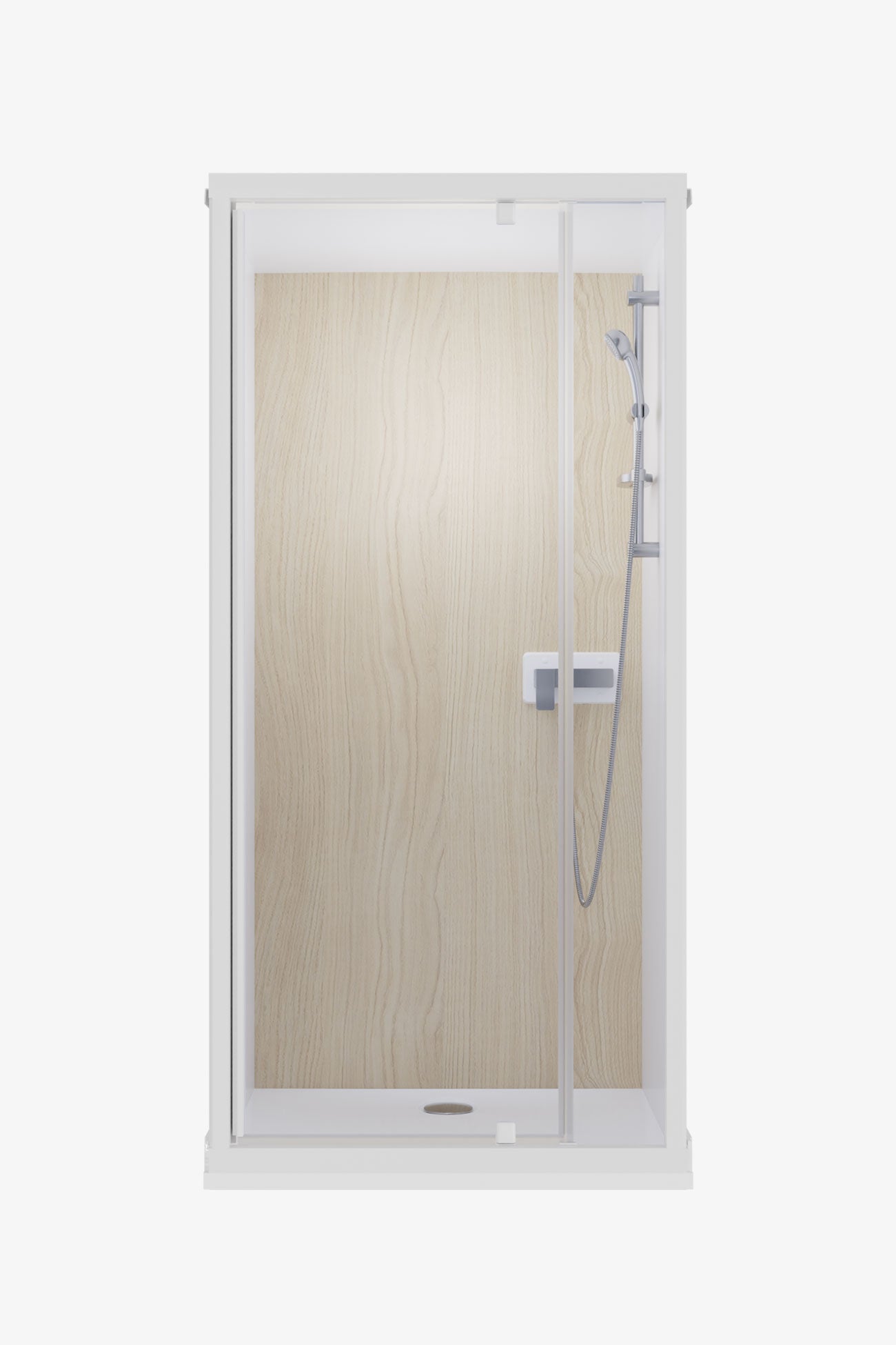 Cabine de douche 100 cm x 80 cm x 222 cm