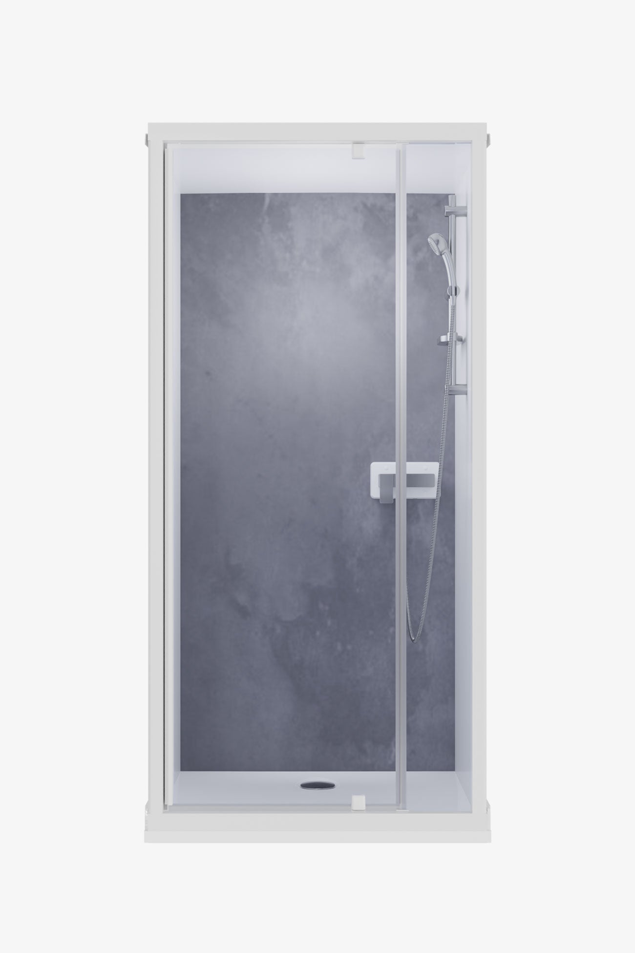 Cabine de douche 100 cm x 80 cm x 222 cm